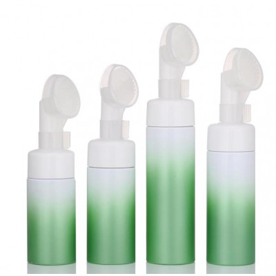 new Arrival Foaming Face Soap Bottle with Silicone Brush